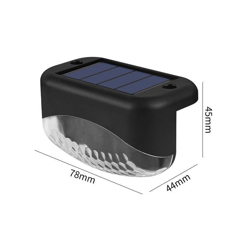 1.2V Входное напряжение Внешняя светодиодная солнечная лестничная лампа для освещения стены сада