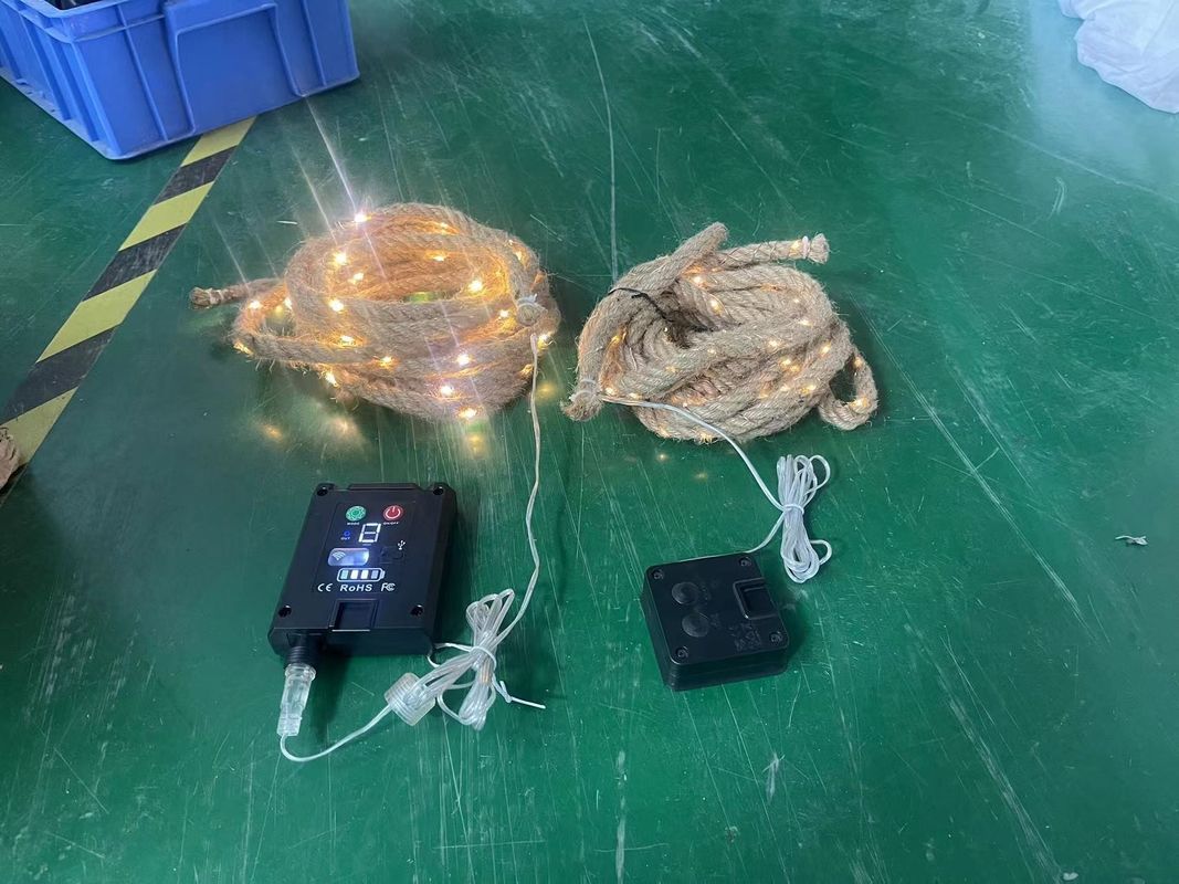 Светодиодные уличные фонари Медная проволока Led Garden String Light для легкой установки
