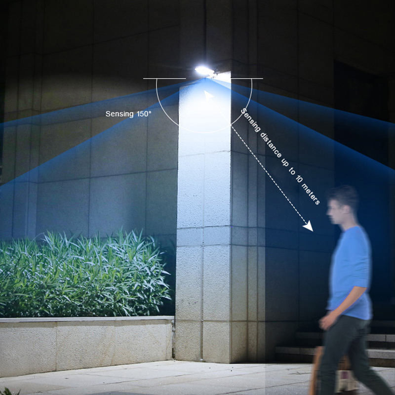 Цветовая температура CCT Теплое освещение 3000K LED Садовые огни Наружные солнечные светофоры