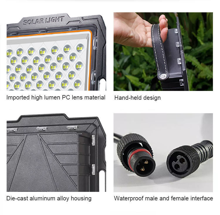 Специализированный Lumen Outdoor Garden Ip65 Security Sensor Led Solar Flood Light 300W