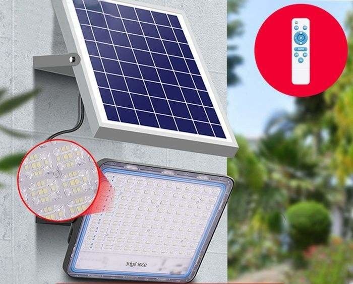 2- 100w солнечный светодиодный наводнительный наружный свет 12V 3000mA Ip65 водонепроницаемое освещение стадиона