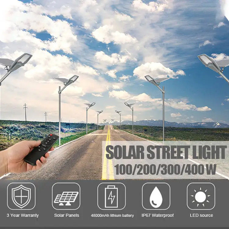 Солнечные лампы 300w 400w 500w 200lm/W Ip66 лампы солнечные освещение для коммерческих