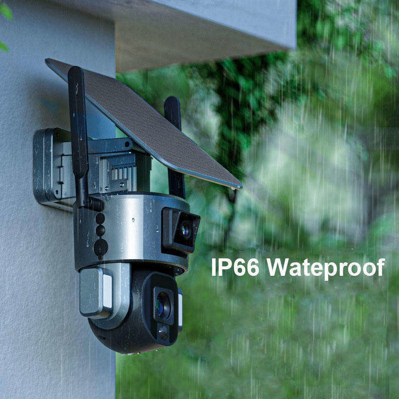 10x Zoom 4.0MP Wifi Dome CCTV Network Ipsy Солнечная батарея резервная камера наблюдения 4g