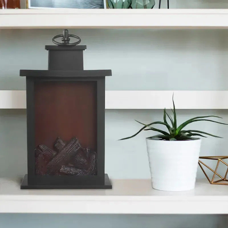 Поддержка Dimmer NO Charcoal Fire Flamelight ABS Каминная лампа Ночное освещение Декоративное освещение