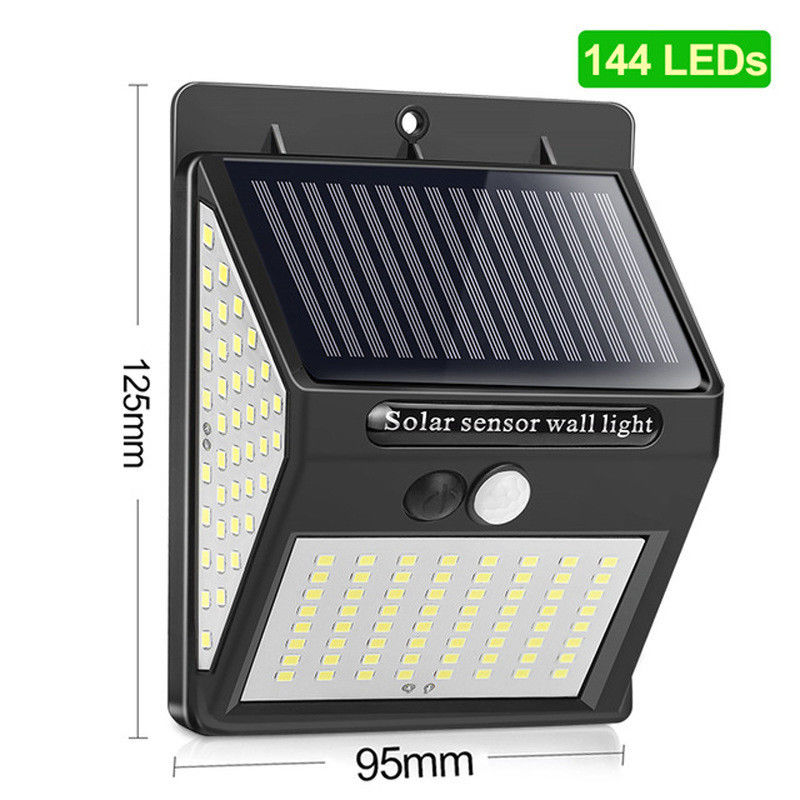Солнечный 48 Cob Led Движение датчик светодиодный защитный стенный свет напрямую предоставляется